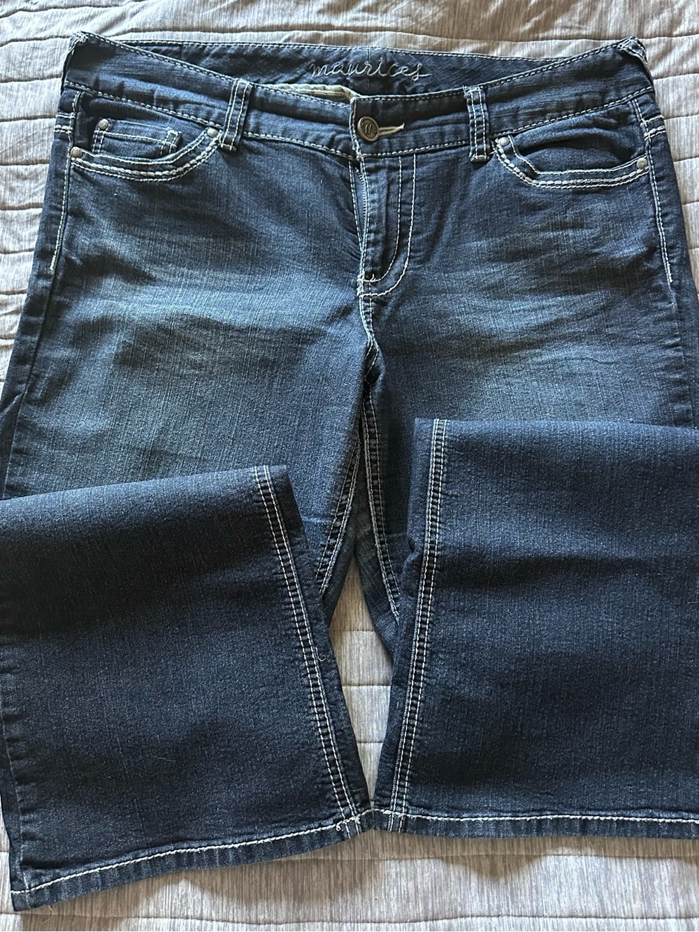 Maurices Women’s Dark Wash Bootcut Jeans